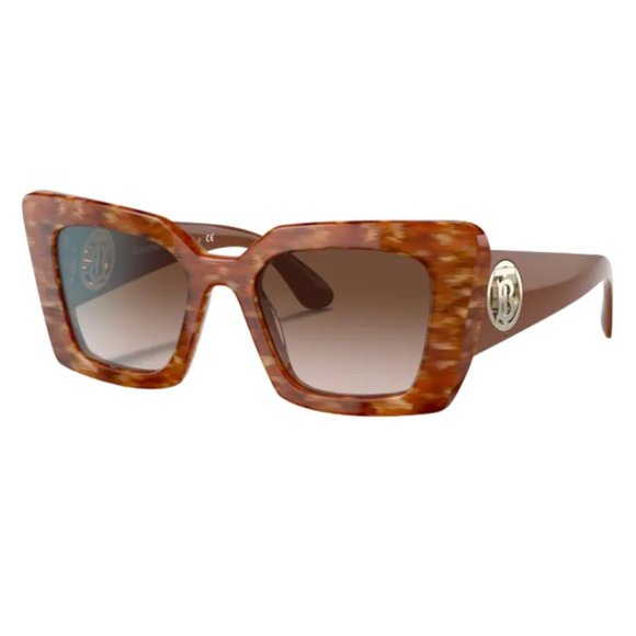 NEW BURBERRY DAUSY BE4344 3940/13 WOMEN'S SUNGLASSES BROWN - Picture 1 of 6